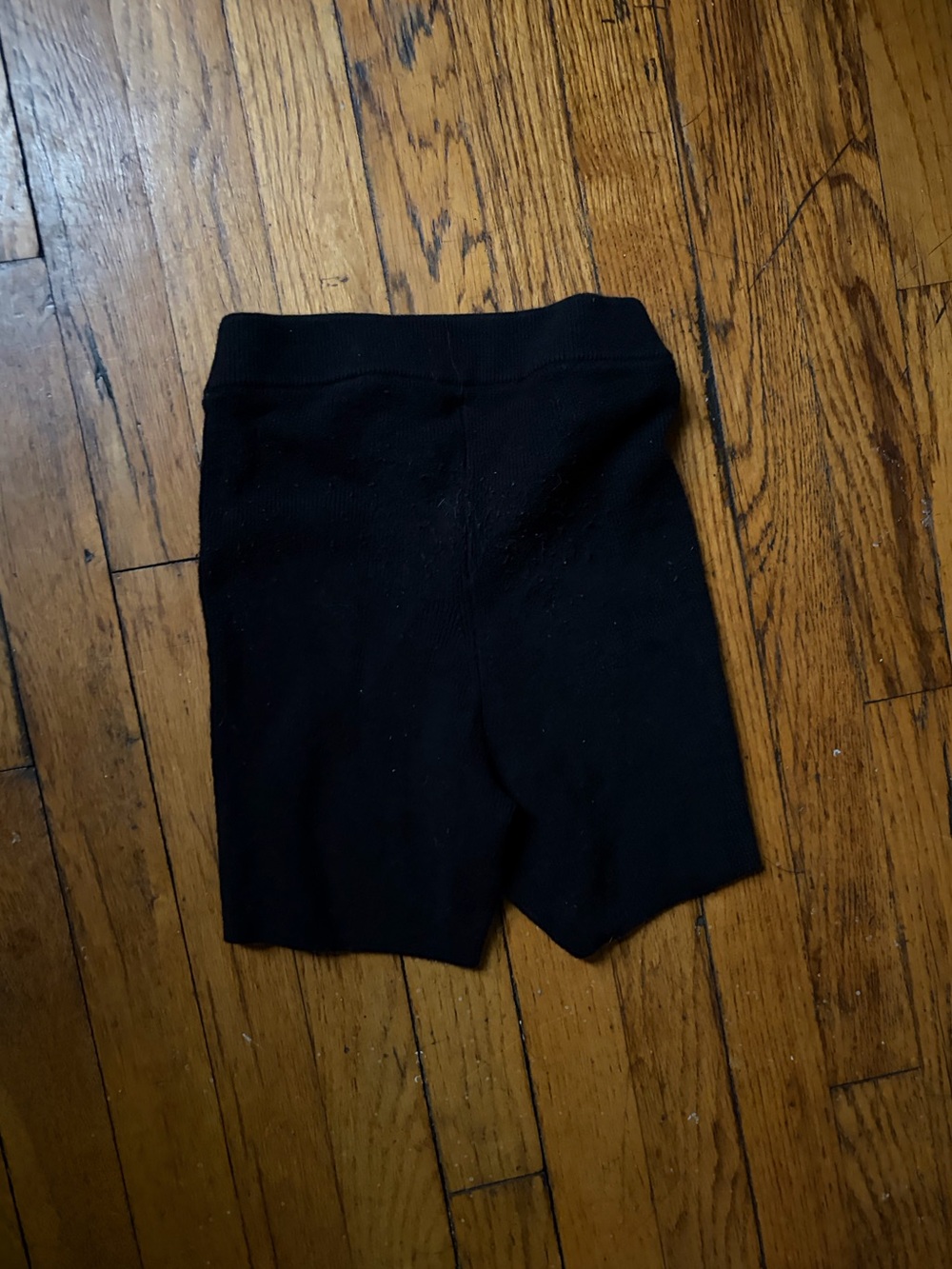 Live The Process Black Ribbed Bike Shorts - Picture 2 of 3